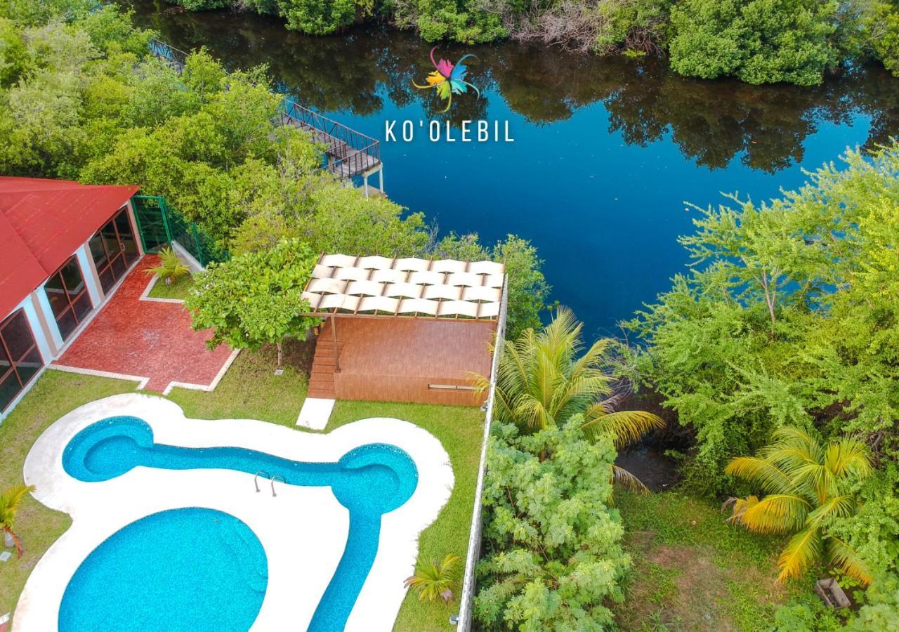 Hotel Ko'Olebil Boca del Cielo Exterior foto